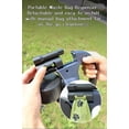 thumbnail image 5 of Retractable Double Dog Leash, Tangle-Free, LED Light, Poop Bag Holder, One-Handed Brake, Reflective, 5 of 7