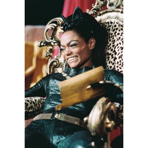 Eartha Kitt As Catwoman From Batman Color 24x36 Poster Walmart Com Walmart Com