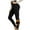 #JIE1 Black, variant on PFRNLF Fleece Lined Leggings for Women Winter Warm High Waisted Soft Athletic Tummy Control Yoga Pants