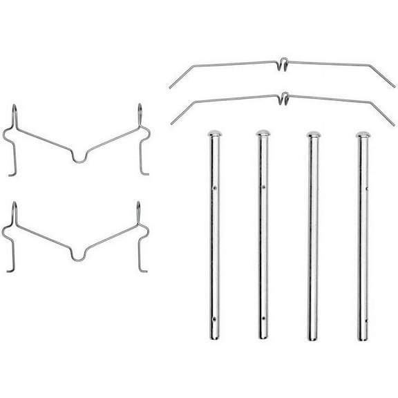 Front Brake Hardware Kit - Compatible with 2007 - 2021 Toyota Tundra 2008 2009 2010 2011 2012 2013 2014 2015 2016 2017 2018 2019 2020