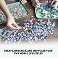 thumbnail image 2 of Nariolar Puzzle Sorting Trays, 6 Pack Puzzle Sorter for Sorting 1500-2000 Puzzle Pieces, 2 of 6