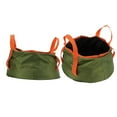 thumbnail image 1 of Collapsible Bucket, Collapsible Wash Container Durable Universal Reusable With Handle For Camping Army Green,Black Green,Orange,Blue,Camouflage, 1 of 8