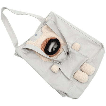 HONMEET 1Set Practical Design Cat Sling Carrier Bags Portable Shoulder Bag for Kitten 12.6x12.6x6.3in