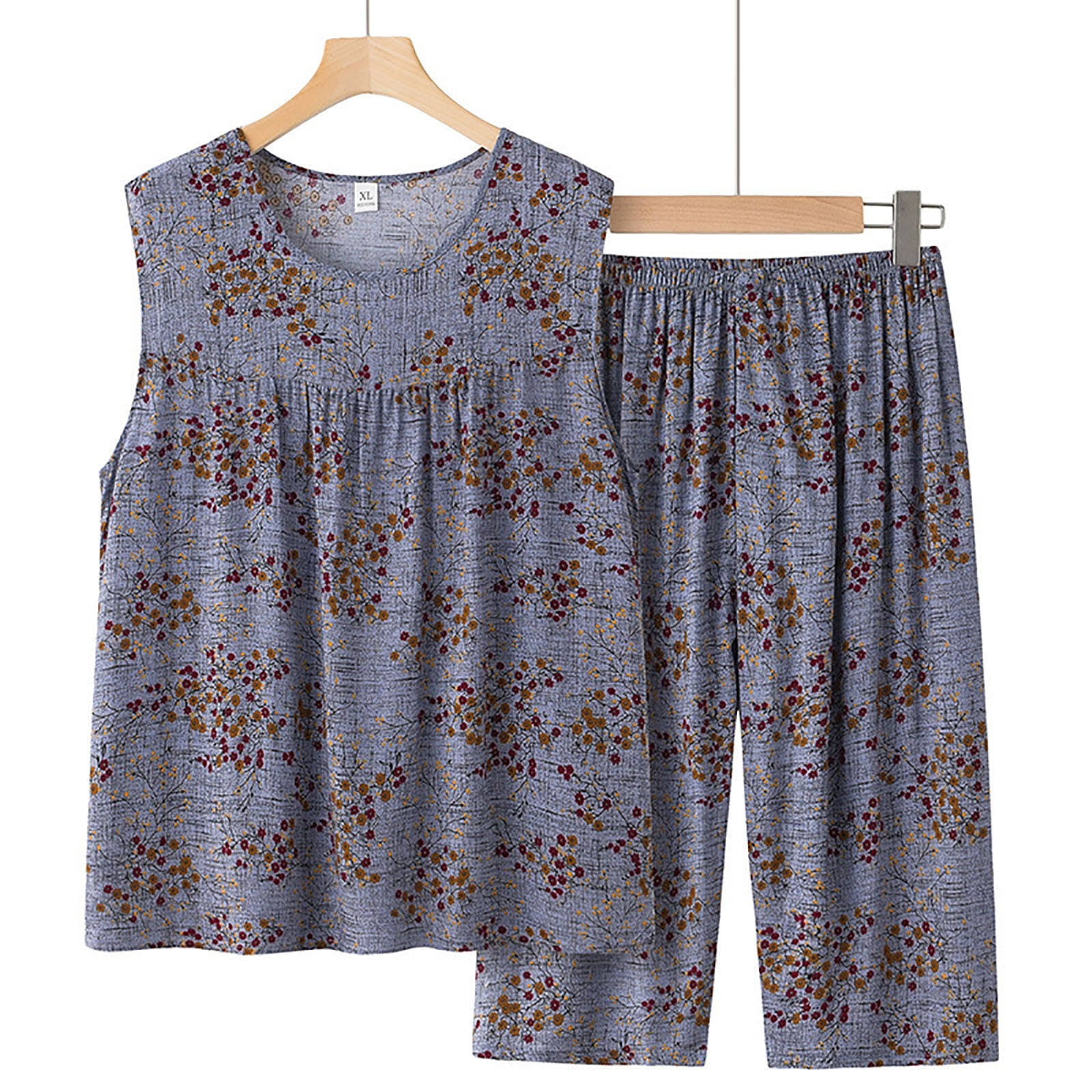 Gaecuw Womens Two Piece Sets Summer Womens 2 Piece Outfits Short Sleeve