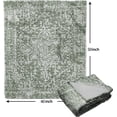 thumbnail image 2 of Sage Green Boho Blanket Soft Flannel Lightweight Retro Bohemian Throw Blanket Cozy Warm Vintage Aztec Geometric Blankets All Seasons Living Room Decor for Couch Chair Bed Sofa Office 40x50 inch, 2 of 6