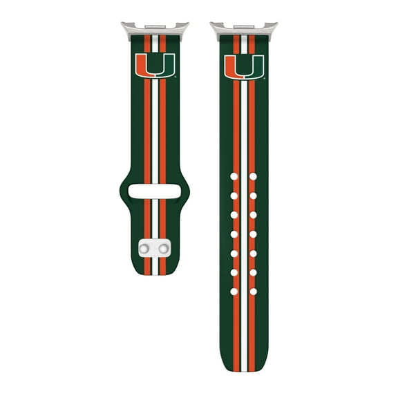 Miami HD Unisex Watch Band for Samsung Galaxy Watch 8 (Wide Long Stripes)