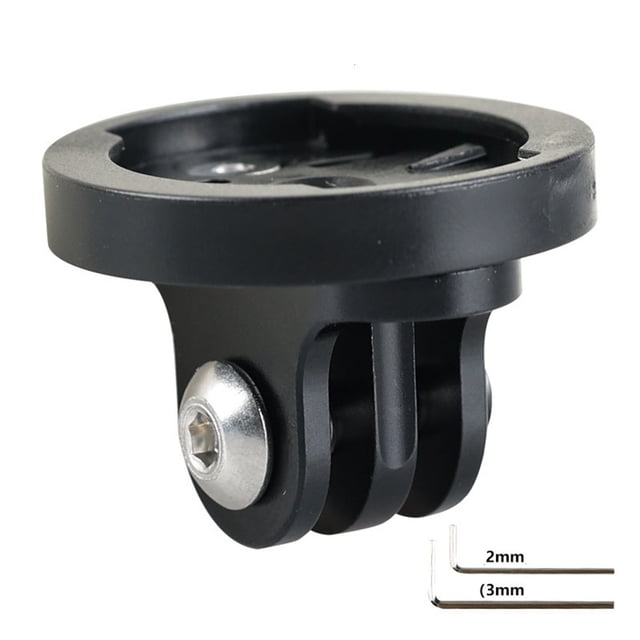 MYG Bike Camera Mount for Gopro Bicycle Computer Male Holder Adapter for Garmin