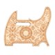 thumbnail image 2 of Protector de placa de madera de arce, juego de golpeador para piezas de repuesto de guitarra TL, 2 of 11