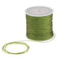 thumbnail image 1 of Unique Bargains 1mm Nylon Satin Cord 109 Yards Bracelet String Beading Thread, Green, 1 of 7