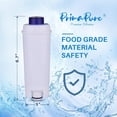 thumbnail image 4 of PrimaPure Paquete de 4 Filtros de Agua de Repuesto para Cafeteras Espresso de las Series DeLonghi DLSC002, SER3017, 5513292811, ESAM, ECAM y ETAM., 4 of 6