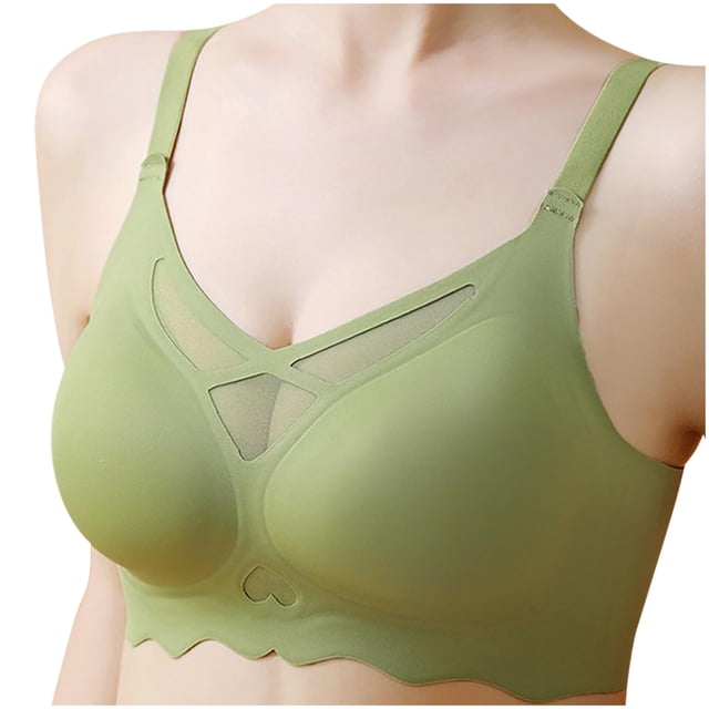 Timegard Womens Seamless Bras Wireless Full Coverage Comfort Stretch Shapewear Bra with Support and Lift