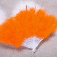 thumbnail image 4 of Abanico de plumas, abanico de plumas de pavo, abanico de plumas colorido, abanico de plumas para danza, 21 piezas, abanico cuadrado, baile, actuación cultural, 4 of 6