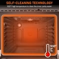 thumbnail image 6 of 30 inch Electric Single Wall Oven with Convection Fan Touch Control, Large Oven Capacity, 360° Rotisserie, Fingerprint Resistant Stainless Steel, 6 of 7