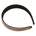 thumbnail image 5 of Rhinestone Headband, Rhinestone Headband for Women, Pink,1.0 Inch Wide 1Pcs, 5 of 7