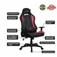 thumbnail image 5 of Arozzi Torretta Supersoft Office & Gaming Chair - Red, 5 of 5