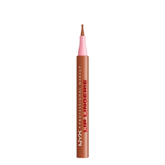 NYX Professional Makeup Lip Lingerie Lip Liner Stain, Waterproof Lip Color, Barley There, 0.03 fl oz