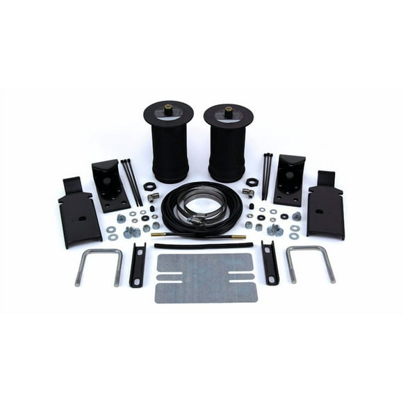 Air Lift Helper Spring Kit 59533 Ride Control; Air Spring; Mounts Between Leaf Springs And Vehicle Frame; Up to 2000 Pounds Of Leveling Capacity; Air Adjustable From 5 To 100 PSI; Rubber