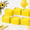 Yellow, variant on 36 Count Red Paper Gable Gift Boxes for Party Favors and Holiday Use