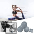 thumbnail image 2 of Balles de Yoga et Réhabilitation en Silicone - Ensemble de 3, 2 of 6