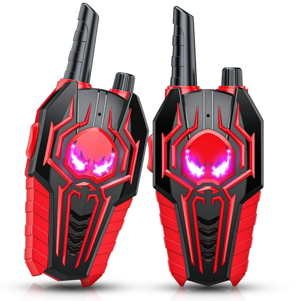Juguete Walkie Talkies Evassal para niños de 3 a 8 años, paquete de 2 unidades
