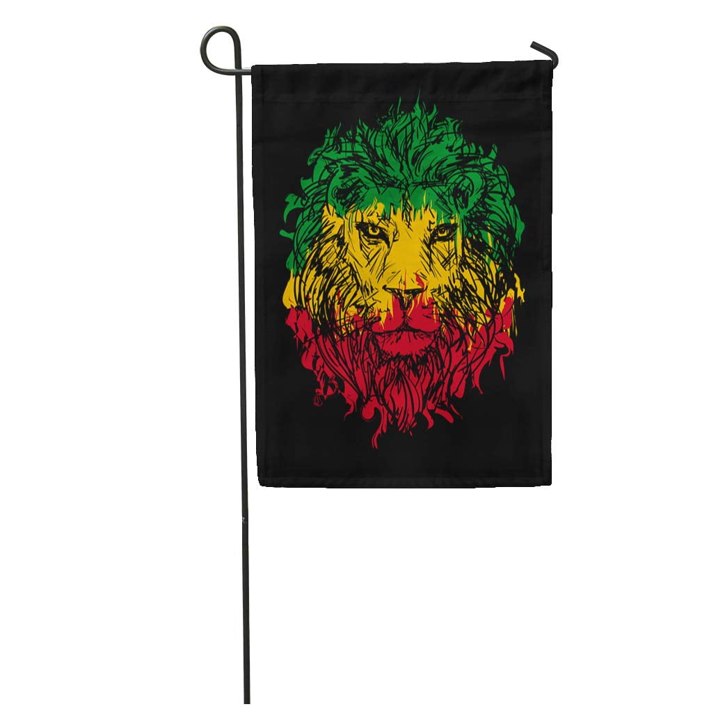 JAMAICA 5 X 3 FEET FLAG polyester flags Reggae Rasta lion rastafarian Jamaican 