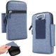 thumbnail image 2 of Monstrate Bolsa de cintura para teléfono móvil de tela vaquera, portátil, protectora, Universal, impermeable, bolsa de almacenamiento para Almacenamiento y organización del hogar, 2 of 6