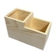 thumbnail image 5 of Organizador de maquillaje de madera Organizador de escritorio duradero Caja de almacenamiento de pendientes multifunción Hogar grueso para baño Cocina C Macarena Organizador de maquillaje de madera, 5 of 8
