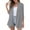 Gray, variant on Chiccall Women's Open Front Cardigans Casual 3/4 Length Sleeve Oversized Lightweight Soft Comfy Trendy Shawls Long Cardigan Sweaters