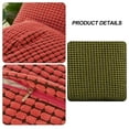 thumbnail image 3 of Funda de almohada para el hogar, funda de cojín para sofá, sin núcleo, moderna, simple, color sólido, grande, grano de maíz, 2 uds., 3 of 5