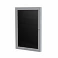 thumbnail image 4 of Ghent's Vinyl 24" x 18" 1 Door Enclosed Letterboard in Black, 4 of 4