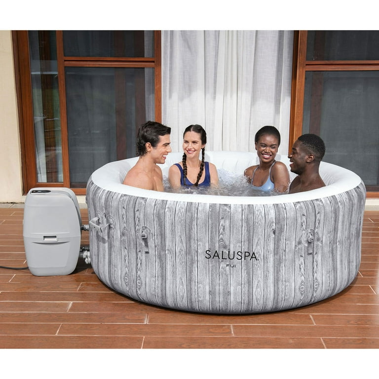 Bestway SaluSpa Fiji Spa for Persons, 120 Air Jet, 177 gal, Max
