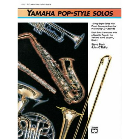 Yamaha Pop-style Solos for Eb Alto or Baritone Saxophone: Alto Sax/Baritone Sax