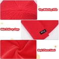 thumbnail image 2 of FZ FANTASTIC ZONE Baby Kids Winter Hats Beanie Warm Scarfs Touchscreen Gloves Knit Fleece Neck Warmer Gifts for 4 5 6 7 8 Year Old Girls Boys, Red, 2 of 5