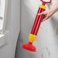thumbnail image 7 of Easter Decorations Kokovifyves Plunger for Toilet Plunger Gutter Plumb Plunger Power Plunger Home Plunger Gutter Clog Remover for Plugging Toilets Kitchens Bathrooms Gutters Bathtubs, 7 of 7