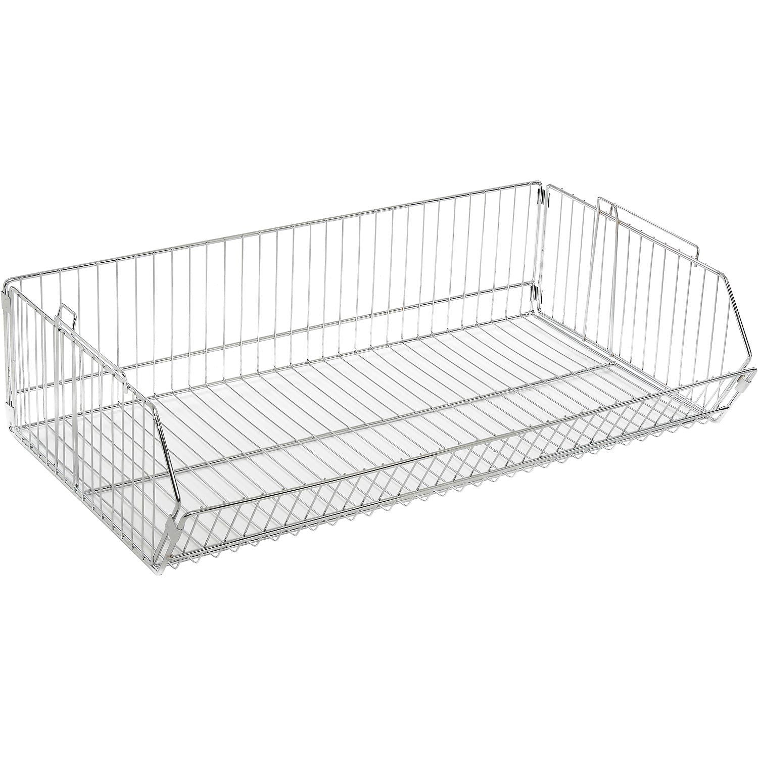 Global 832108 36 x 20 x 9 in. Stackable Wire Storage Bin