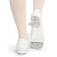 thumbnail image 3 of Capezio Shuffle Tap Shoe - Child | White - Girls, 3 of 6