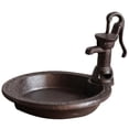thumbnail image 2 of Bombas de agua para comedero de pájaros, resistentes, fáciles de limpiar, rellenables, de hierro fundido, accesorios de adorno para exteriores,, 2 of 8