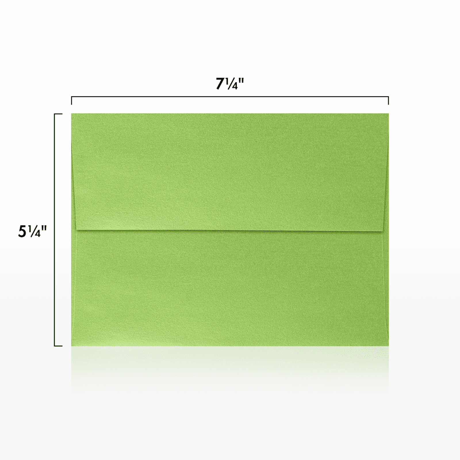 LUXPaper A7 Invitation Envelopes, 5 1/4 x 7 1/4, Fairway Metallic, 250/Pack