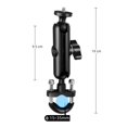 thumbnail image 4 of facefd Aluminum Bike Bicycle Camera Mount Holder for Hero Handlebar fixing, 4 of 9