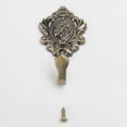 thumbnail image 3 of 6pcs Zinc Alloy Window Curtain Tieback Holders Hook Drapery Screens Tassels Holdbacks, Bronze Tone, 3 of 7
