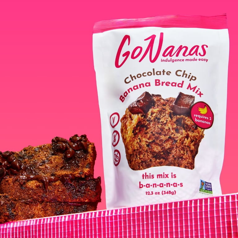 GoNanas Chocolate Chip Banana Bread Mix - Walmart.com