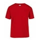 thumbnail image 1 of Playera Peso Completo de Cuello Redondo y Manga Corta, Unisex para Jóvenes, Color Rojo, 100% Algodón, Talla Extra Chica Yazbek J0300, 1 of 3