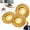 3PCS Curved Surface, variant on Tungsten Carbide Cutting Wheel, Heavy Duty Wood Carving Disc Set for Angle Grinder, Tungsten Carbide Grinding Wheel for Sanding Shaping Polishing (3PCS Flat Surface)