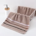 thumbnail image 2 of Thickened Polyester Face Towel, Soft Absorbent Washcloth, Plain Color Spa Gift Towel for Daily Use, 2 of 5