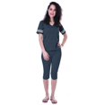 thumbnail image 1 of Moomaya Ensemble de Nuit Uni pour Femmes avec Capri en Coton, 2 Pcs de Chemises de Nuit - HSW, 1 of 6