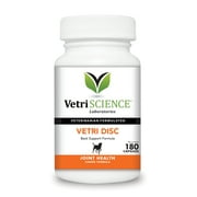 VetriScience Vetri Disc, Back Health Supplement for Dogs, 180 Capsules