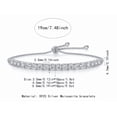thumbnail image 2 of Pulseras Plata 925 Con Brillantes Xtellar Ajuste Perfecto Y Elegante, 2 of 4