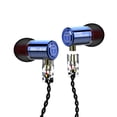 thumbnail image 1 of facefd In-Ear Copper Braided Wire Ear Phone Polished Interchangeable Headphone Phone Computer Headset, 1 of 5