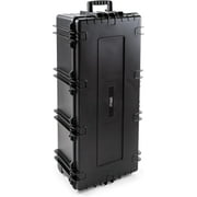 B&W International Type 7300 Waterproof Hard Case Equipment Protection, Empty, Black