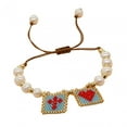 thumbnail image 2 of Pulsera bohemia Sunnimix hecha a mano ajustable estilo A, 2 of 8